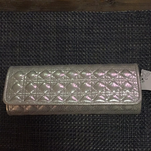 Lulu Townsend Handbags - Silver Sparkly Clutch NWT (RARE)